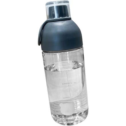 Cold Brew Fles 450ML PC Hittebestendig Eenvoudig Draagbaar Cold Brew Thee Fles met gray