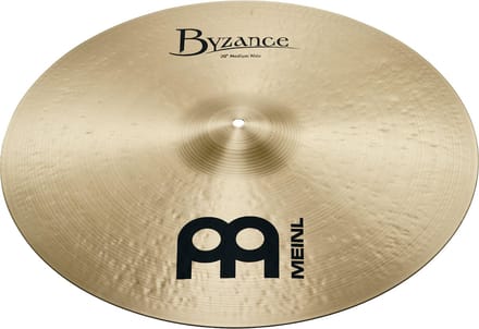 Meinl Byzance Medium Ride 22" B22MR, Traditional Finish - Ride bekken