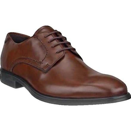 Ecco Melbourne heren veterschoen - Bruin - Maat 47