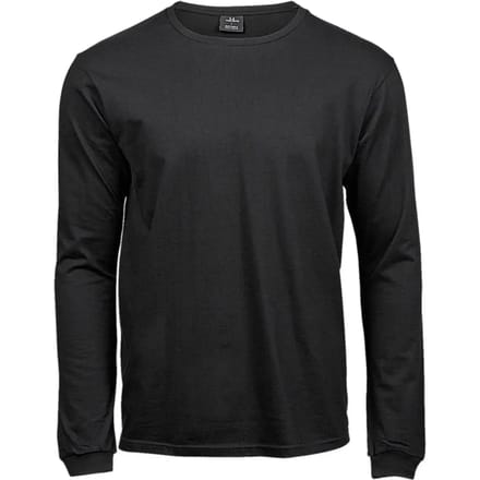 Tee Jays - Fashion Sof T-shirt lange mouwen - Black maat 5XL