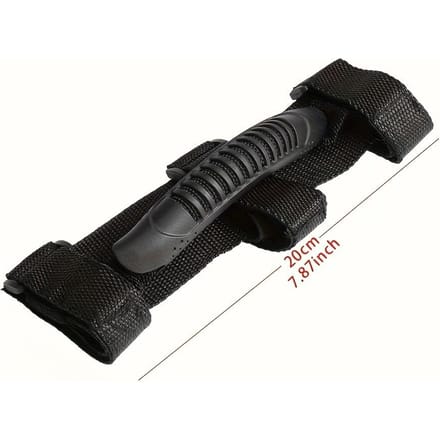 Opvouwbare Step Grip Ideaal voor Opvouwbare Steps En E-Bikes, Step Stuurhandvat Nylon Band, Handige Greep voor Steps zwart