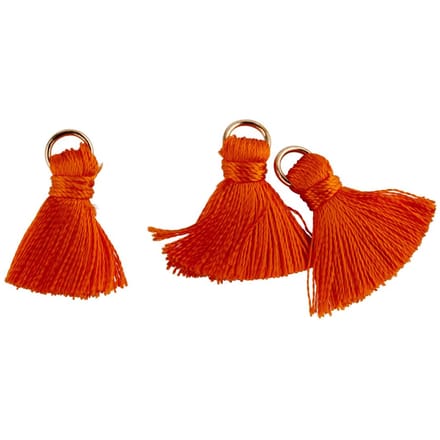 Kwastje met oogje - Oranje
