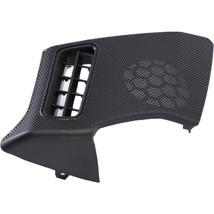Cache de grille de haut-parleur de ventilation de tableau de bord Cache de klaxon de tableau de bord Cache de haut-parleur avant Remplacement Pour Classe E W210 E320 E430 E55 Right black