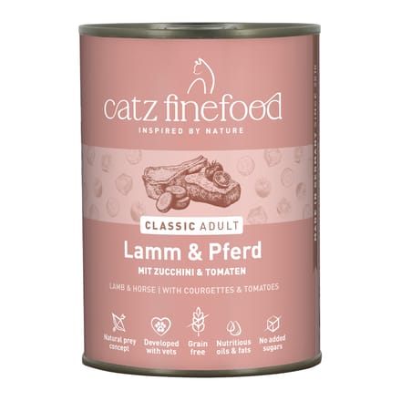 catz finefood 6 x 400 g - Lam & Paard