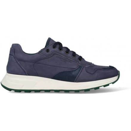 McGregor Heren Sneakers - Blauw - Lage Sneakers - Nubuck - Veters