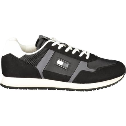 Tommy Hilfiger Nero Polyurethaan Heren Sneakers