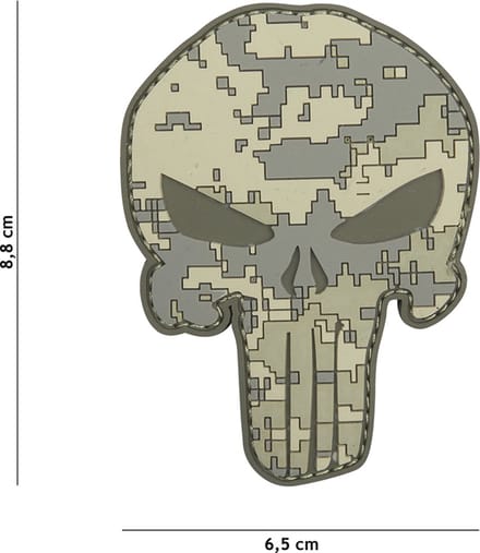 101 Inc Embleem 3D Pvc Punisher  19068