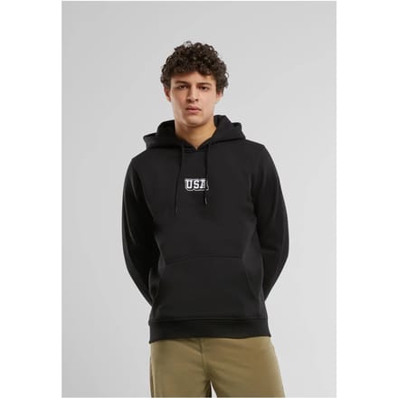 Mister Tee USA College Wording Patch Hoody MT3698