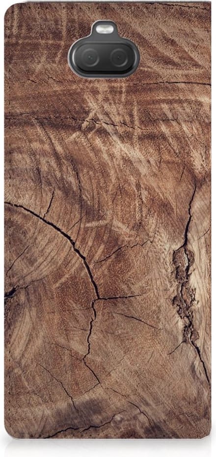 Sony Xperia 10 Plus Book Wallet Case Tree Trunk