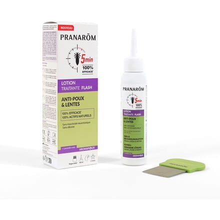 Pranarôm Aromapoux Flash Anti-Luizen en Neten Behandelingslotion 100 Lotion