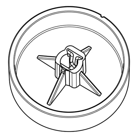 AEG thermostaatknop, kompleet, zijdescherm 2651086171