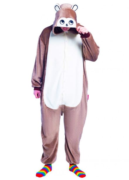 Onesie Zatte Aap - Maat M/L