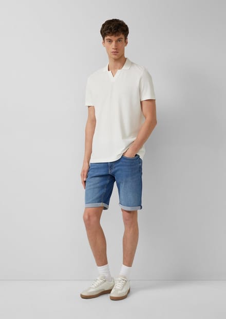 s.Oliver - male - Denim shorts / Normale pasvorm / Halfhoog / Hyperstretch