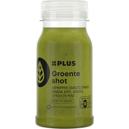 Vers groenteshot komkommer courgette