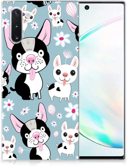 Samsung Galaxy Note 10 TPU Hoesje Hondjes