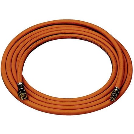 SIEV gasslang, 3/8L-3/8L vast, le 4m, diam 4mm, slang rubber