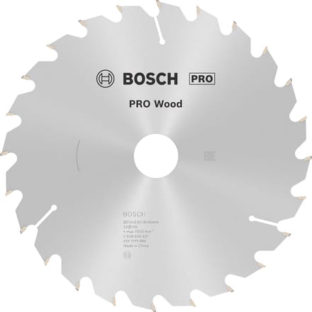 Bosch RUNDSAVKL.OPTILINE 210X2.8X30MM 24T