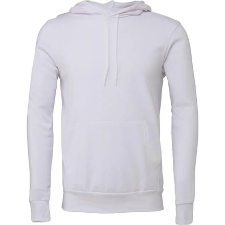 Bella+Canvas Unisex Poly-Cotton Fleece Pullover Hoodie CV3719 - White - XS