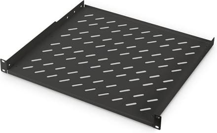 Uittrekbare Plank voor 19" Kasten - 15 kg Draagvermogen, Zwart