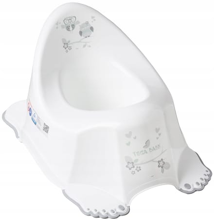Tega Baby Nocnik z pozytyką Sowa - Antislip, Wit