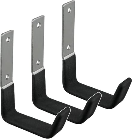 Maclean MC-435 - Set van 3 stuks Ophanghaak - Wandmontage - Staal - Max. 15kg