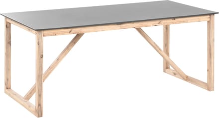 NOTTERI - Tuintafel - Grijs/Bruin - Beton