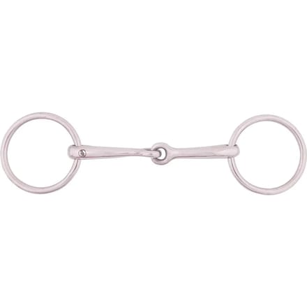BR Enkel Gebroken Onderlegtrens Massief RVS 13 mm . - 15 CM