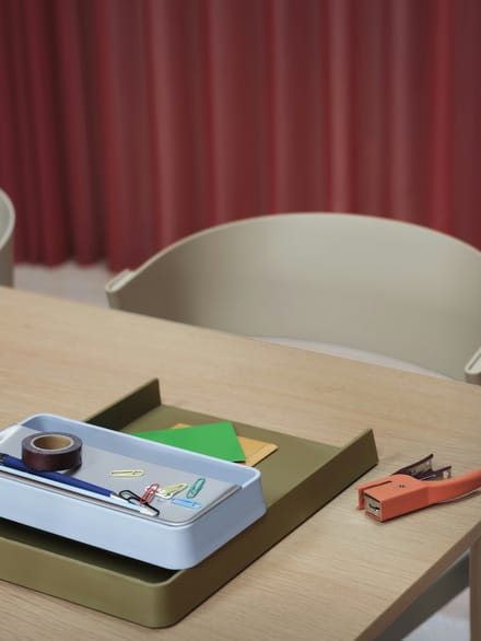 Muuto Arrange Desktop Series Tray 12x25 - light blue