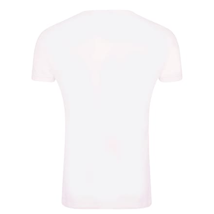Star Wars Geometrisch T-shirt heren Trooper (Wit/rood)