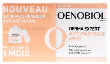Oenobiol Derma Expert Hyaluronzuur 420 mg Set van 2 x 30 Capsules