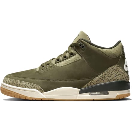 Jordan AJ3 Sneakers Heren - Olijf - Maat 42 - Leer