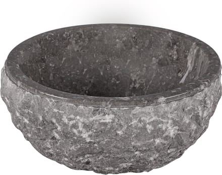 Differnz ASTI Waskom - 38cm - gepolijst natuursteen - grijs