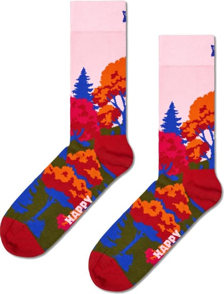 Happy Socks Autumn Sock - unisex sokken - lichtroze - Unisex - Maat: 36 - 40