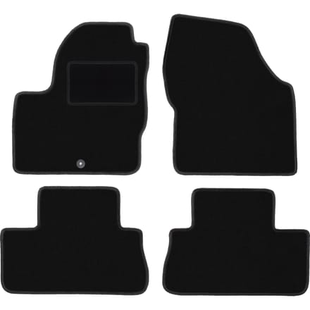 Zwarte veloursmatten voor: Land Rover Freelander II SUV (2006-2014)
