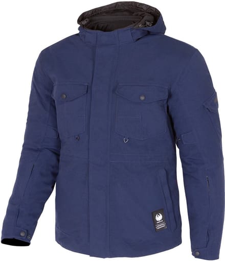 Merlin Jagger Urban Utility D3O Donkerblauw Textiele Motorjas - Jas