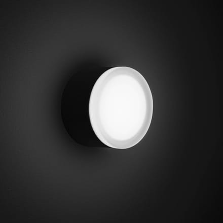 LCD LED plafondlamp 1420 voor buiten plafond, grafiet Ø 13 cm