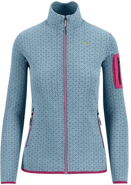 Karpos Mesdi´ Fleece Met Volledige Rits Blauw,Grijs L Vrouw