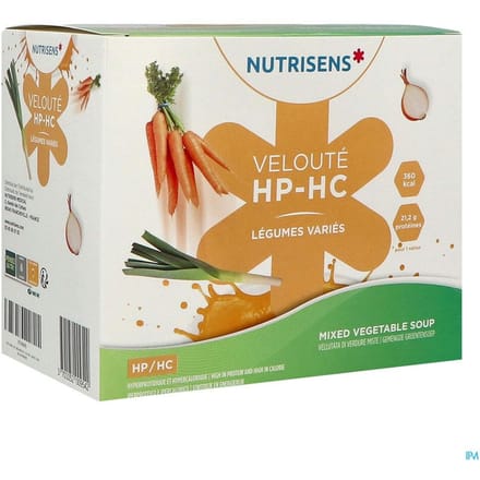 Nutrisens Soep HP/HC Gevarieerde Groenten 4 Zakjes