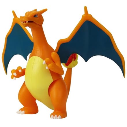 Jazwares Pokémon Battle Feature Figure Rhydon 20 cm Action Figuur Charizard