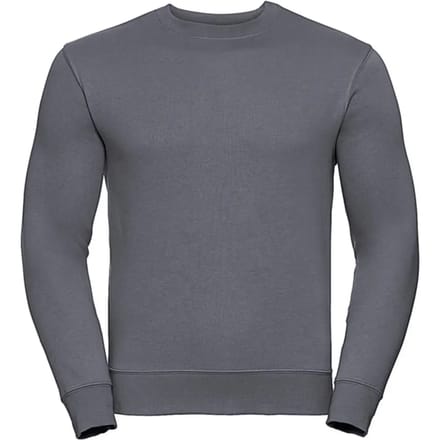 Authentic Crew Neck Sweater 'Russell' Convoy Grey - M