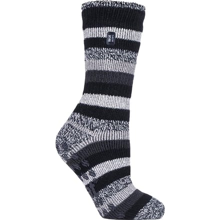 Heat Holders - Thermosokken voor dames met handgrepen - Zwart Stripe (Juniper)