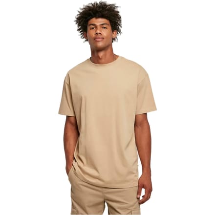 Urban Classics - Organic Basic Heren T-shirt - S - Beige