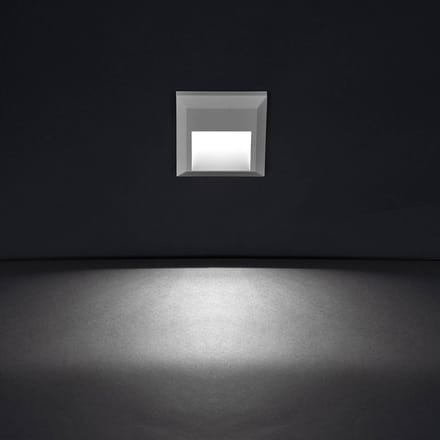 LEDS-C4 Vierkante LED buiten wandlamp Kössel