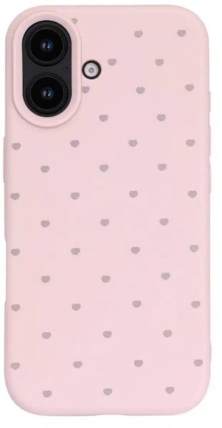 Cityhoesje - Backcover hoesje - Siliconen - iPhone 17 licht roze