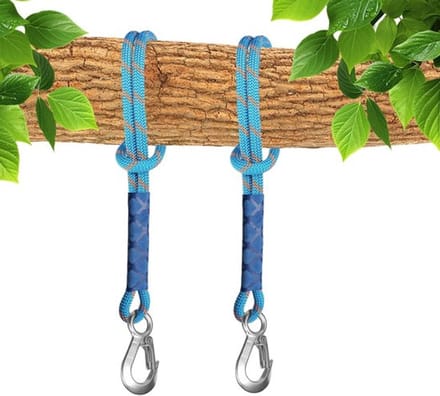 Dailygoods- Schommelbevestiging 2 Stuks - Verstelbaar Touw 0,6 m