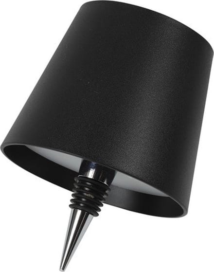 Countryfield - Lamp - touch flessenkork - LED Lux zwart