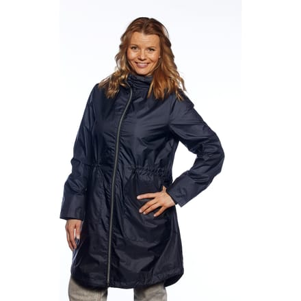 Izette Marineblauw Jas