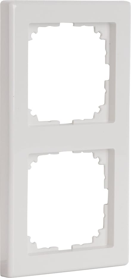 Merten M-Smart afdekraam - inbouw - 2-voudig - polarwit