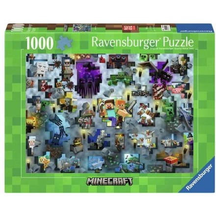 Ravensburger Minecraft Bendes 1000 stukjes Volwassenen puzzels