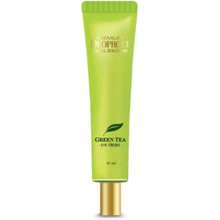 Premium Deoproce Groene Thee Totaaloplossing Oogcrème 40ml 1Pc / 2 Stuks / 3 Stuks / 4 Stuks 1Pc yellow